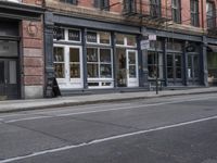 Manhattan Urban Neighborhood with Elegant Buildings 001