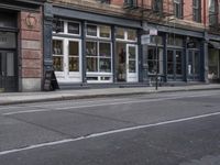 Manhattan: Urban Neighborhood with Elegant Buildings