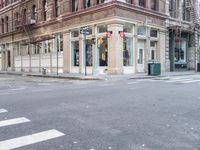 Manhattan Urban Neighborhood Shops Storefronts