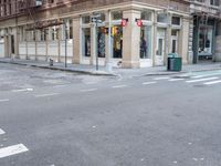 Manhattan Urban Neighborhood Shops Storefronts