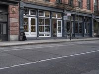 Manhattan Urban Scene - Storefront City 003