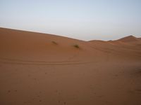 Marocco Desert Landscape: Clear Sky Day