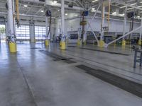 Metal Warehouse Interior in Los Angeles, California