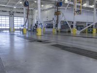 Metal Warehouse Interior in Los Angeles, California