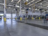 Metal Warehouse Interior in Los Angeles, California