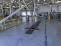 Metal Warehouse Interior in Los Angeles, California