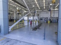 Metal Warehouse Interior in Los Angeles, California