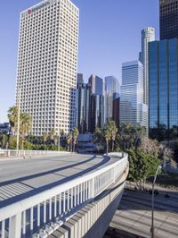 Metropolis Cityscape With Highrise Buildings