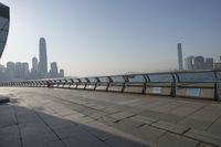 Metropolitan Area in China: Concrete Skyscrapers Dominating the Skyline