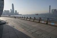 Metropolitan Area in China: Concrete Skyscrapers Dominating the Skyline