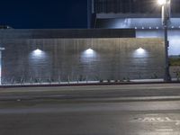 Metropolitan Area: Light Concrete Structures Illuminate the Night