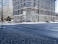 Metropolitan Berlin: Dynamic Cityscape with Urban Architecture and Tree-Lined Roads