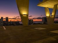 Miami Beach Cityscape: Glowing with Artificial Light