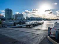 Miami Beach: Coastal Landscape on a Sunny Day