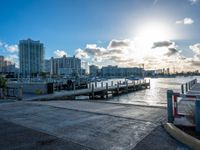 Miami Beach: Coastal Landscape on a Sunny Day