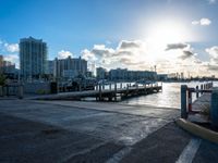 Miami Beach: Coastal Landscape on a Sunny Day