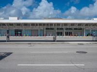 Miami Beach Pier in Florida Harbor Coastline