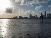 Miami Beach Skyline: Skyscrapers on a Sunny Day