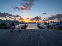 Miami Beach Sunrise: Coastal Landscape at Dawn