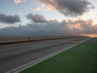 Sunrise Over the Coastal Line of Miami Beach