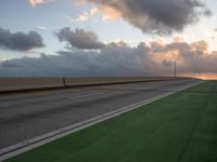 Sunrise Over the Coastal Line of Miami Beach