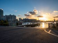 Miami Beach Sunrise: A Captivating View of the Ocean Coastline