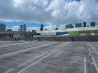 Miami Beach: Urban Cityscape with Parking Deck