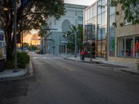 Miami Beach Urban Design on a Sunny Day