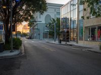 Miami Beach Urban Design on a Sunny Day