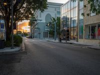 Miami Beach Urban Design on a Sunny Day