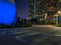 Miami City Life: Nighttime Exploration in the Art District