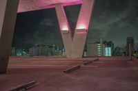 Miami Cityscape Night View in Florida 001