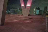Miami Cityscape Night View in Florida