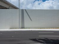 Miami, Florida: City Road Lined with Palm Trees