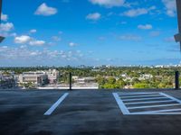 Miami Florida City Skyline with Skyscrapers