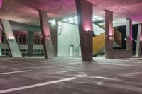 Miami Night: Modern Architecture and Neon Lights