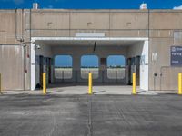 Miami Profile: Asphalt and Clouds in a Parking Lot