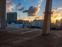 Miami Skyline at Dawn: A Stunning View of the City