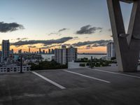 Miami Skyline During Dawn