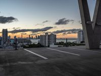 Miami Skyline During Dawn