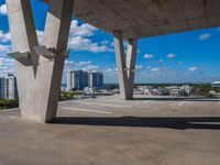 Miami Skyline in Florida