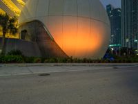 Miami Streets: Neon Lights at Dawn