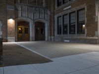 Michigan Business District: Light Illuminated Facade 001