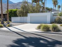 Mid-Century Home in California: Suburban Entryway