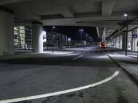 Midnight City Lights: Symmetry at the Parking Lot