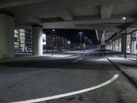 Midnight City Lights: Symmetry at the Parking Lot