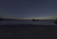 Midnight on the Coastline of Portugal