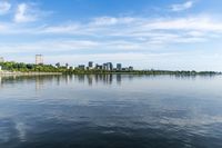 Milwaukee Cityscape: Reflections on Lake Michigan