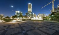 Milwaukee Cityscape at Night: Lights Illuminating the Urban Landscape