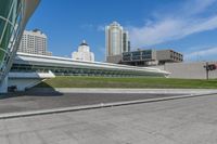 Milwaukee Downtown: Clear Sky and Urban Design